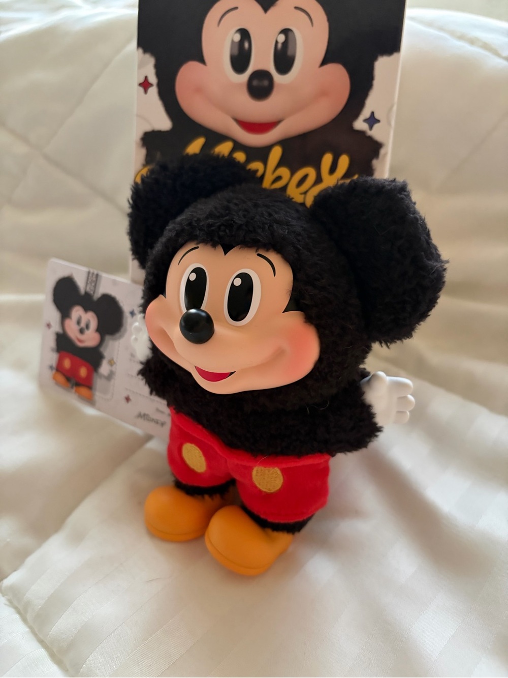 POP MART Mickey Family & Friends Mickey Mouse Vinyl Plush Pendant - Picture 2 of 4